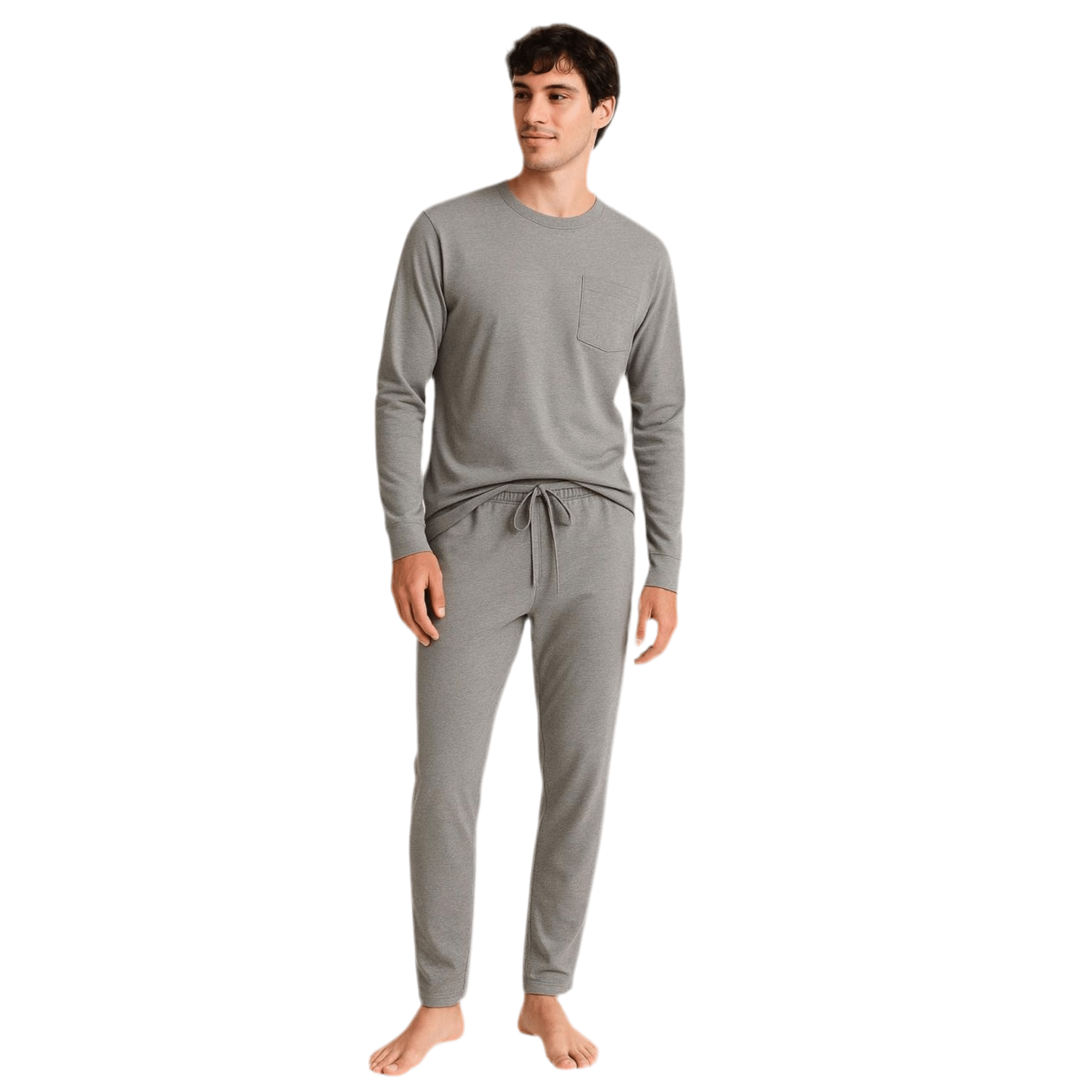 All Gray Men Manga Larga - Reset Loungewear