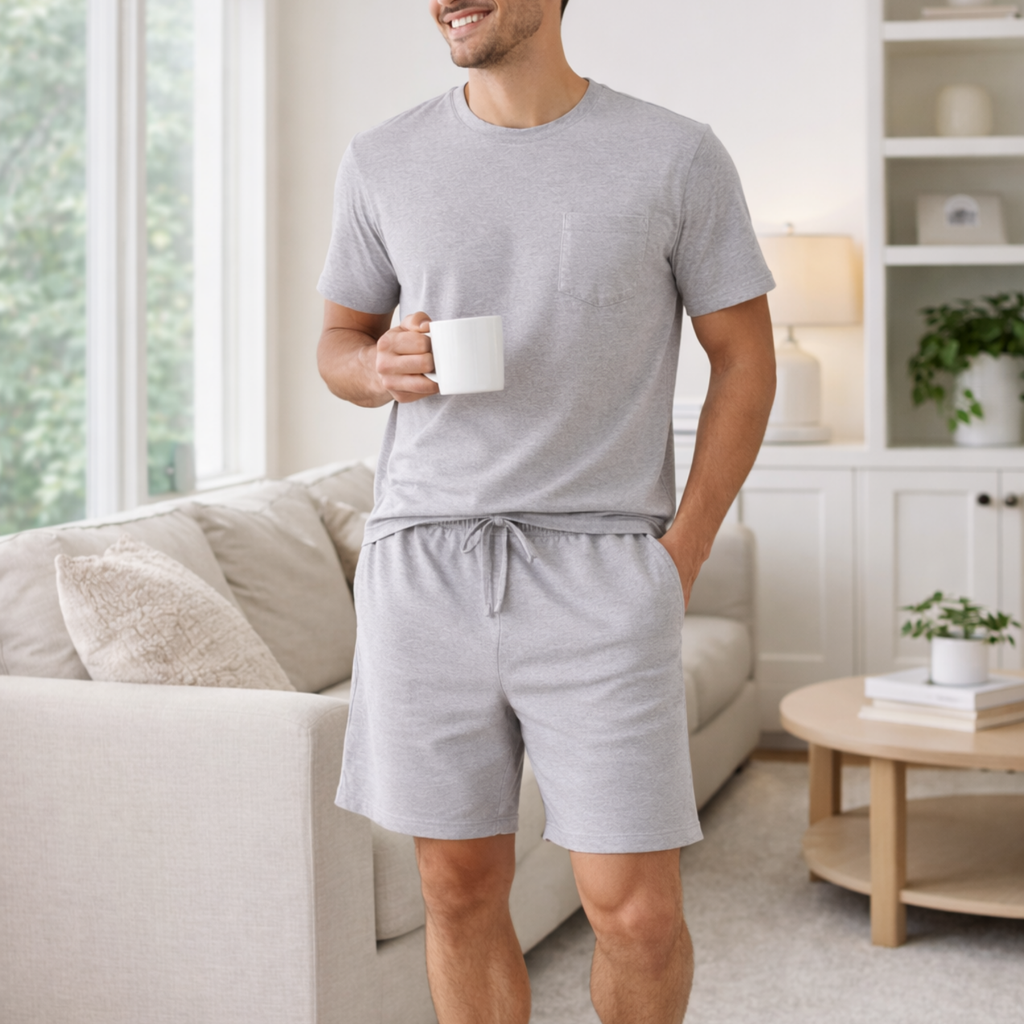 All Gray Men Short