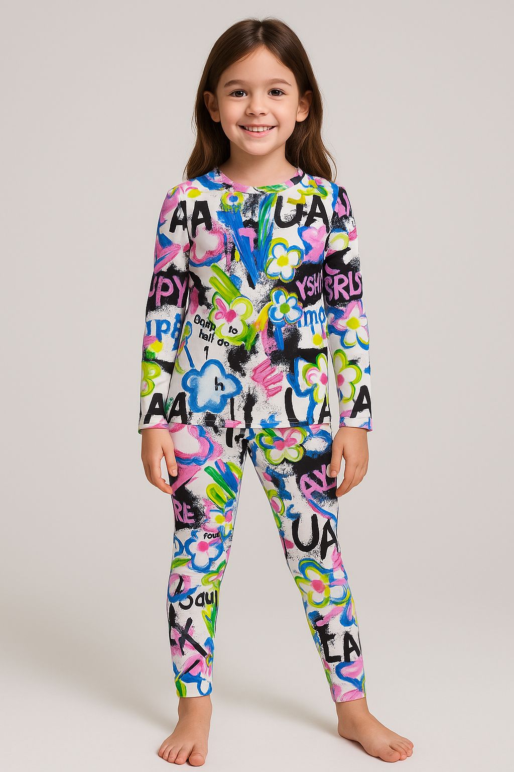 3 Piece Set Kids Pj Punk - Reset Loungewear