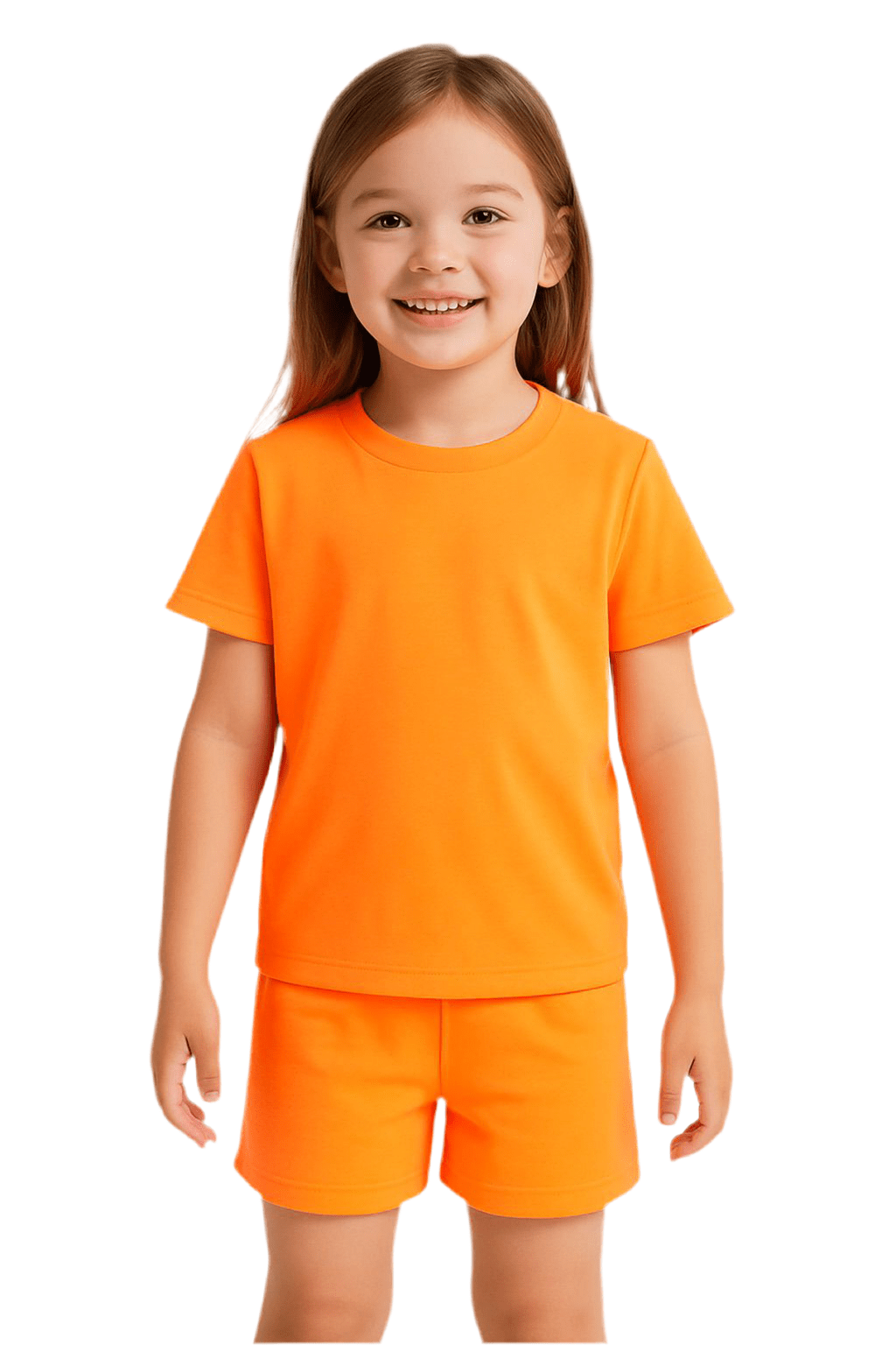 3 piece Set Kids Tangerine - Reset Loungewear