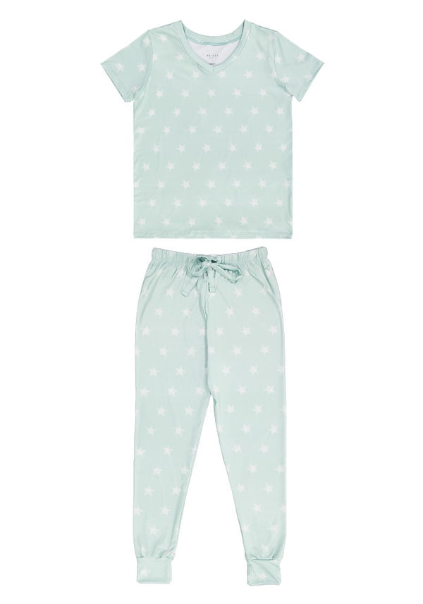 Shine Aqua Women Pantalon Manga Corta