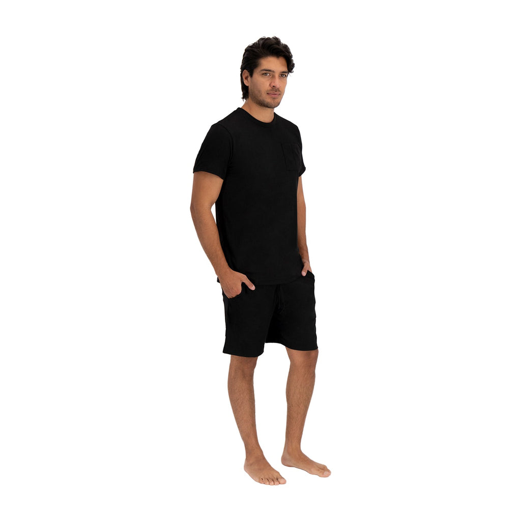 All Black Men Short - Reset Loungewear