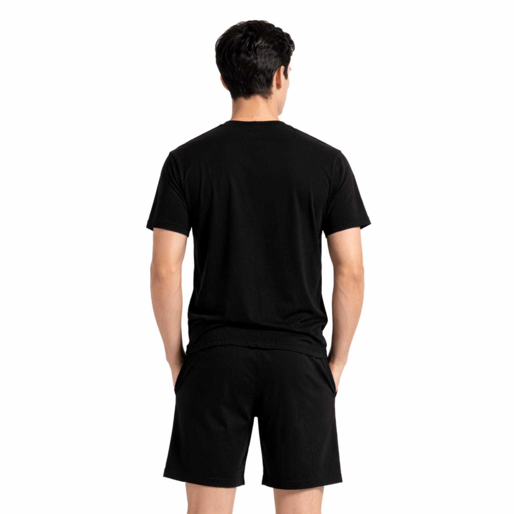 All Black Men Short - Reset Loungewear