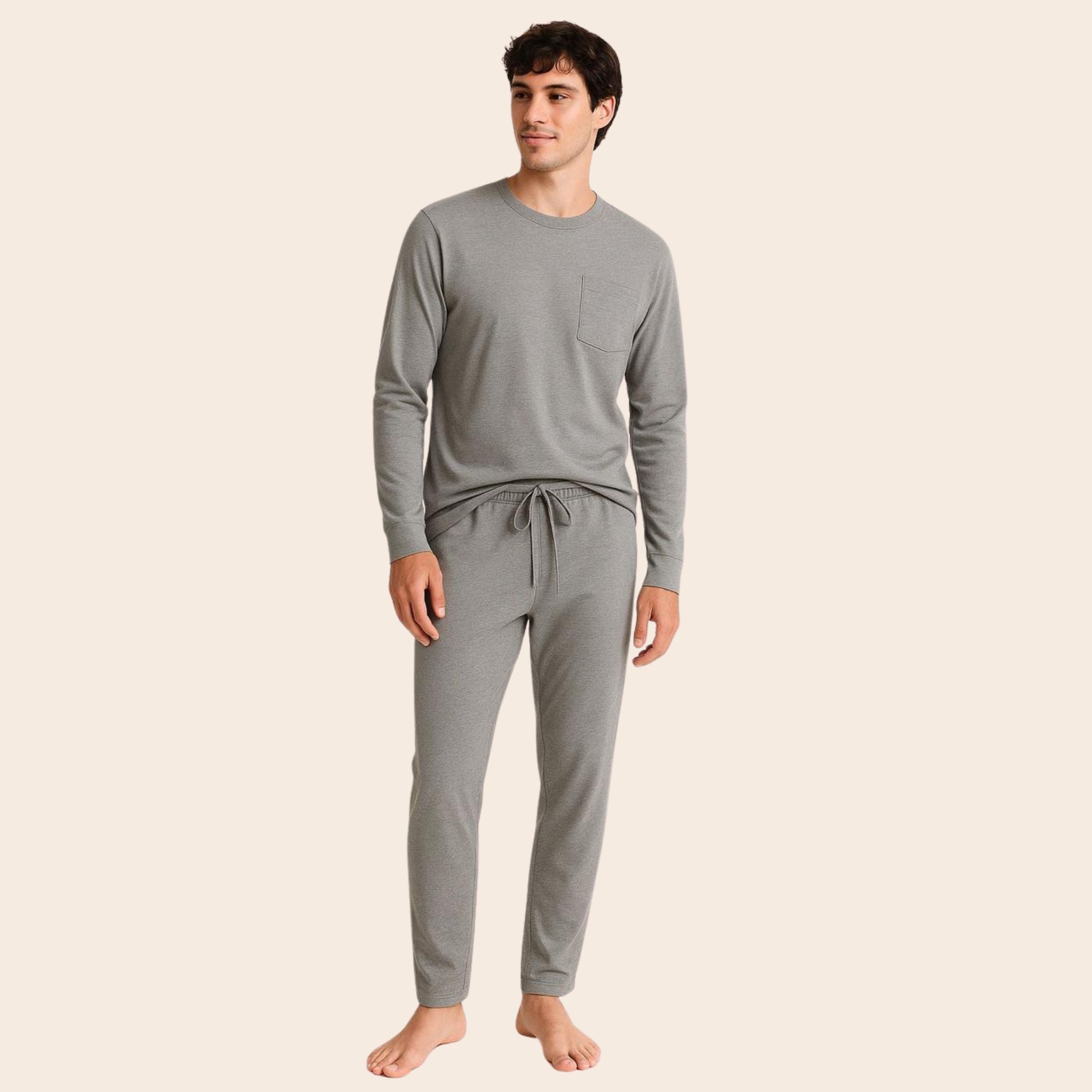 All Gray Men Manga Larga - Reset Loungewear