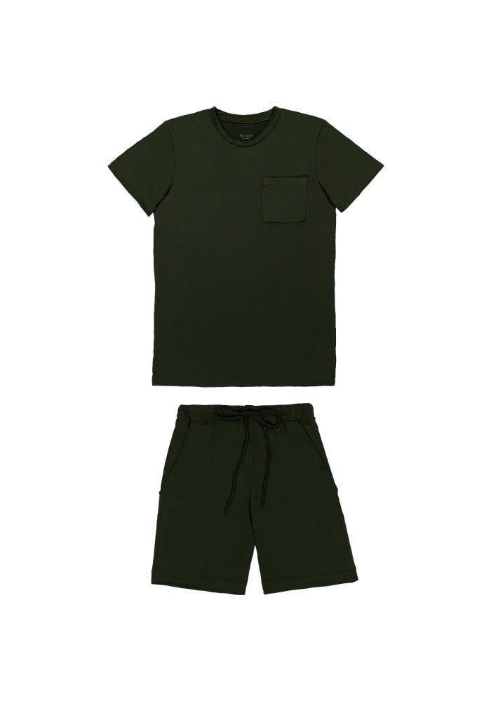 All Olive Men Short - Reset Loungewear