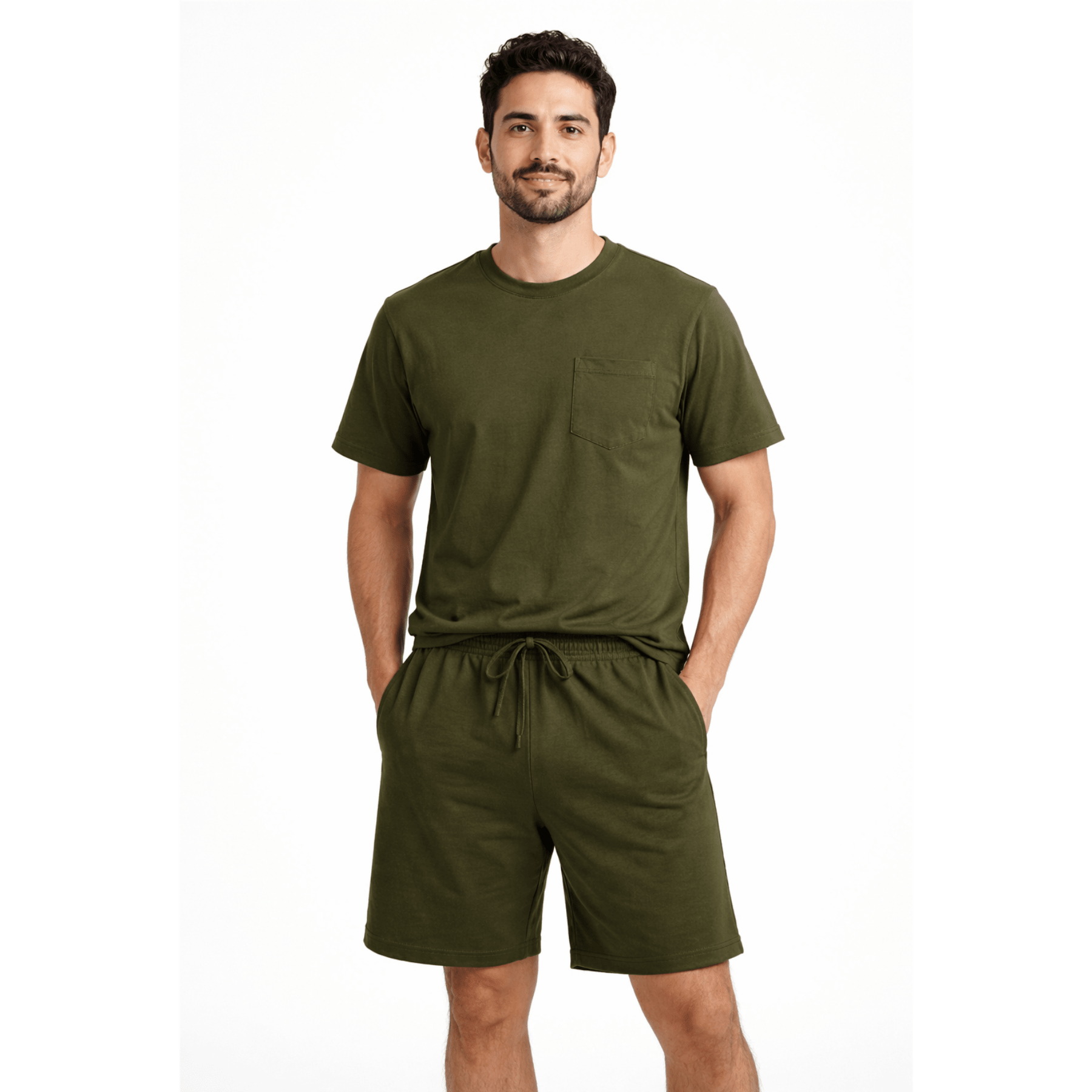All Olive Men Short - Reset Loungewear