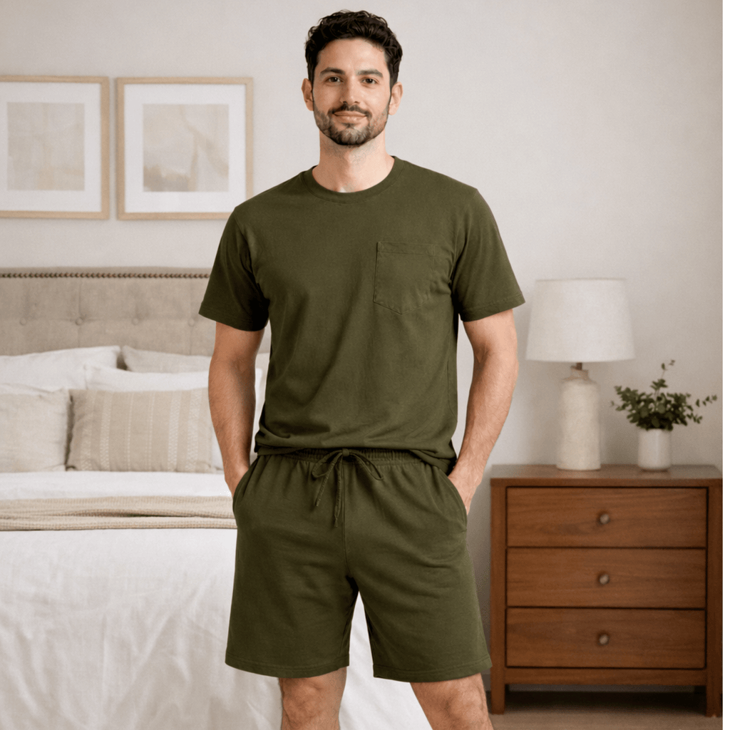 All Olive Men Short - Reset Loungewear