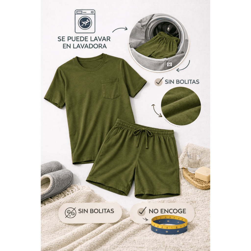 All Olive Men Short - Reset Loungewear