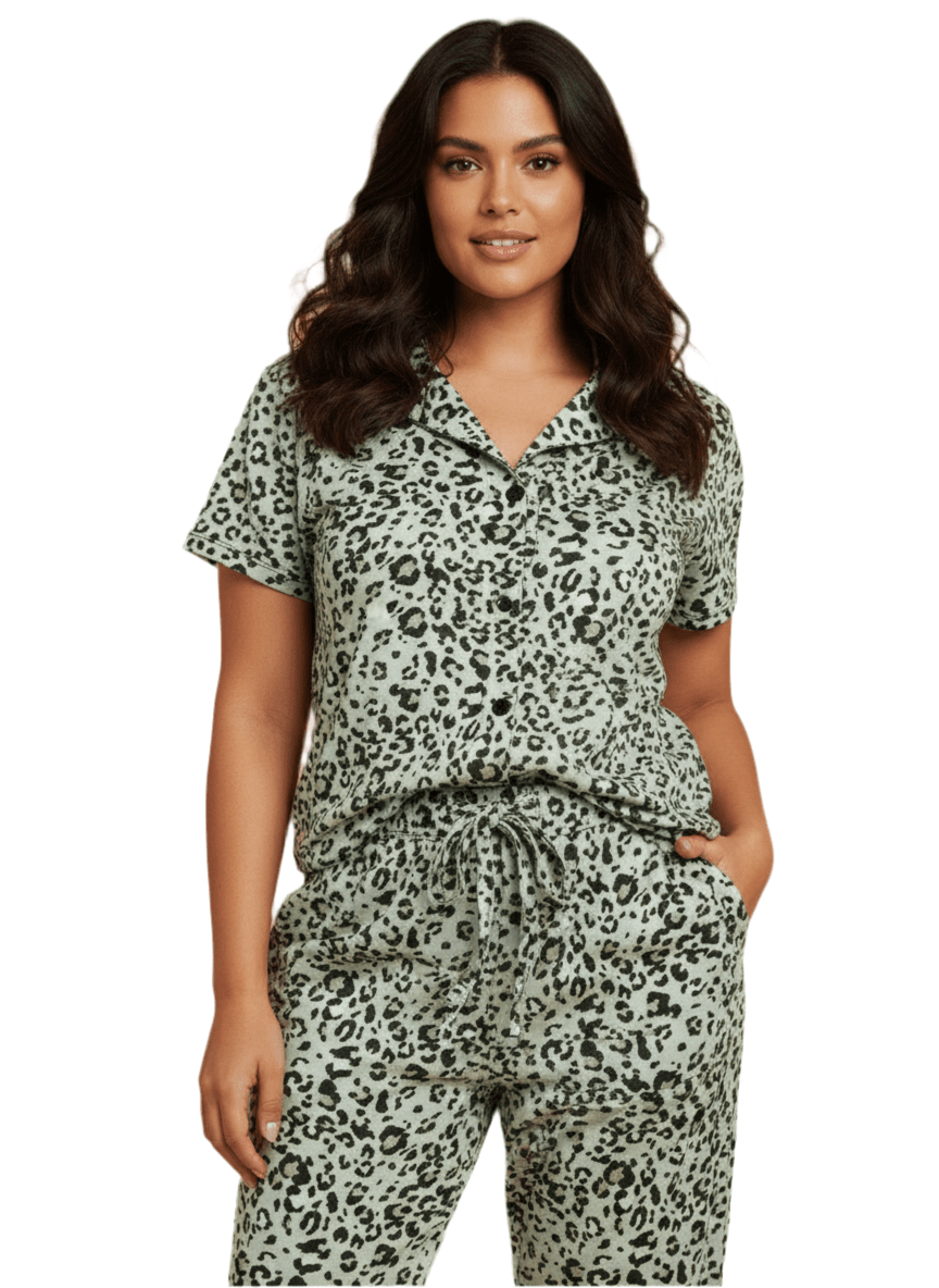 Animal Green Essentials Pj - Reset Loungewear