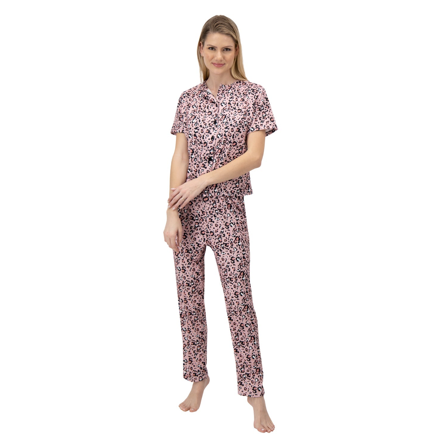 Animal Pink Essentials Pj - Reset Loungewear