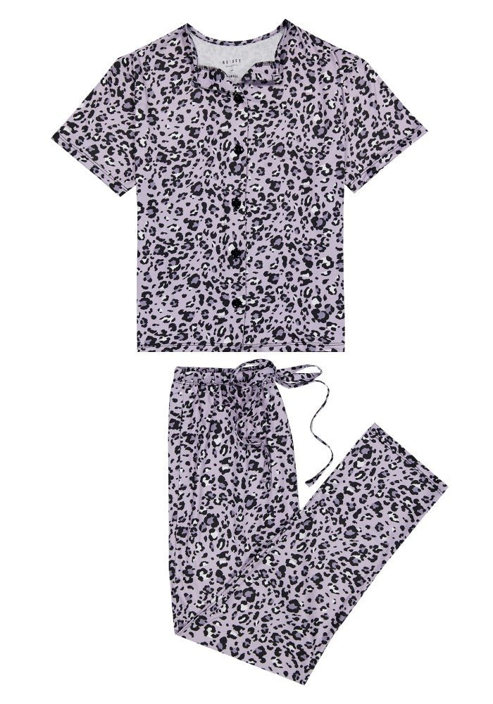 Animal Purple Essentials Pj - Reset Loungewear