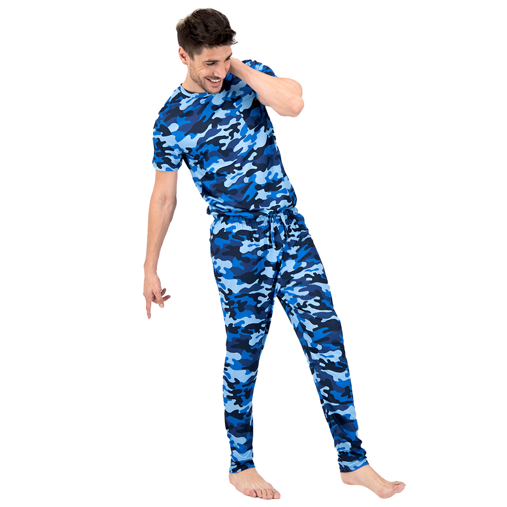 Army Blue Men Pantalon - Reset Loungewear