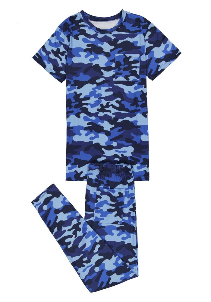 Army Blue Men Pantalon - Reset Loungewear