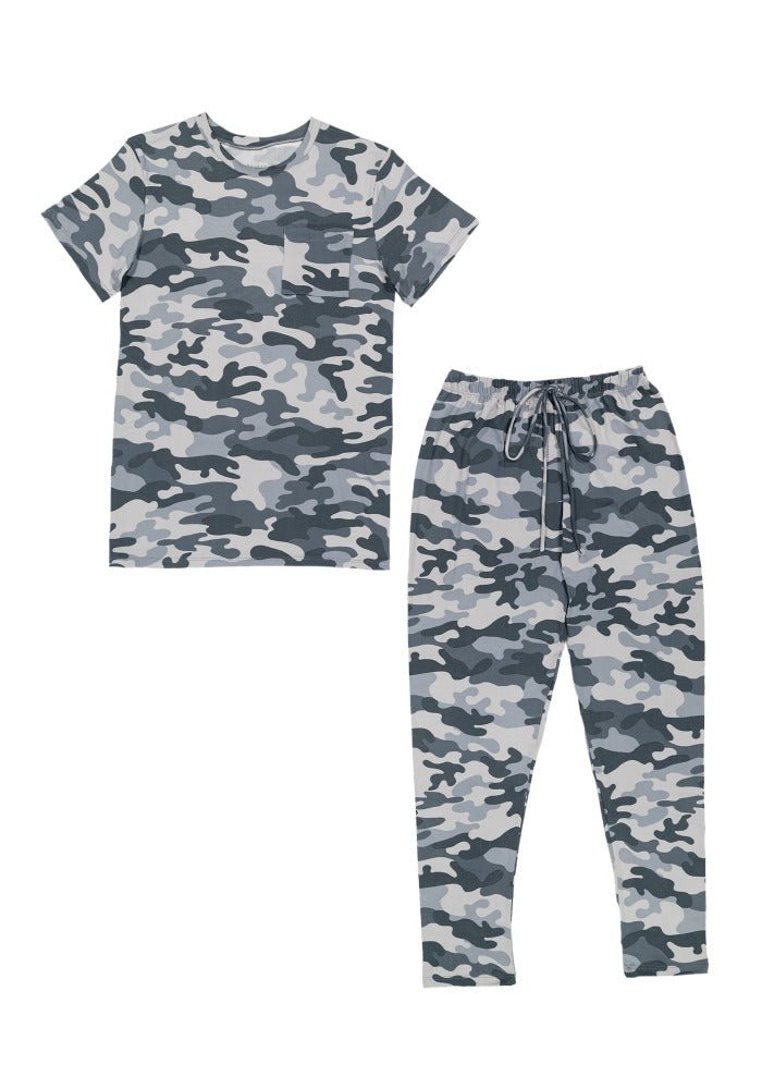 Army Gray Men Pantalon - Reset Loungewear