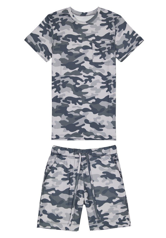 Army Gray Men Short - Reset Loungewear