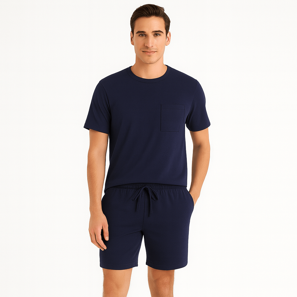 Navy Men Short - Reset Loungewear