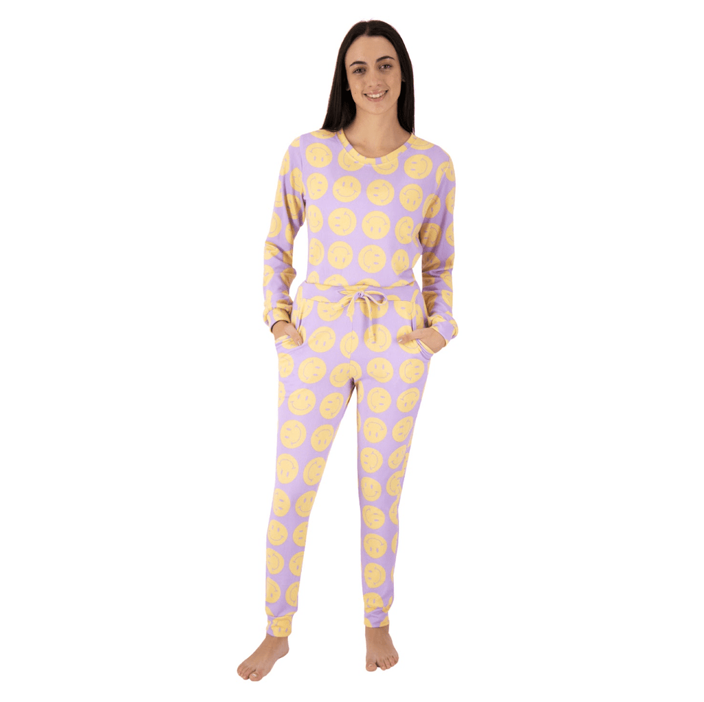 Smiley Sleep Pants - Reset Loungewear