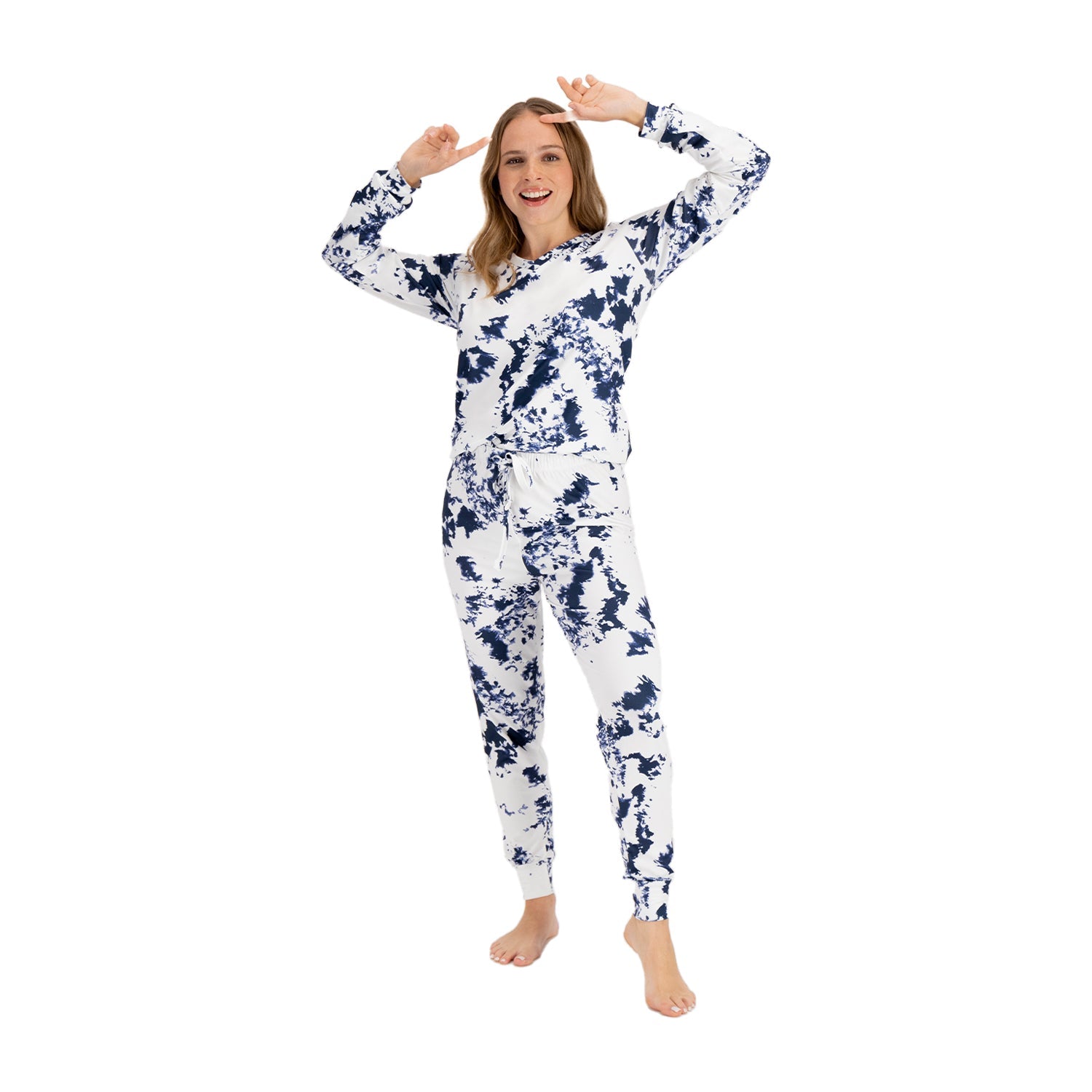 Splash Blue Women M/L Pj - Reset Loungewear