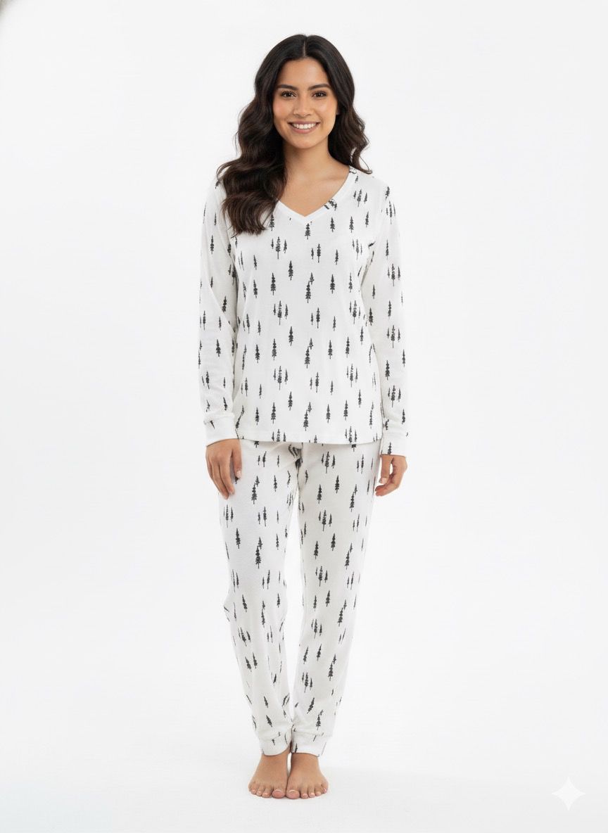 White Feather Women Pj - Reset Loungewear